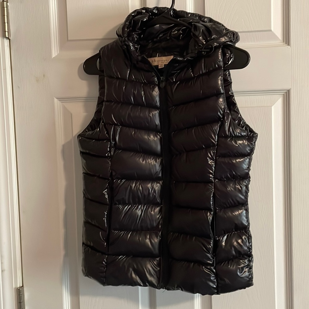 COPY - COPY - Philosophy Puffer Vest with hood
